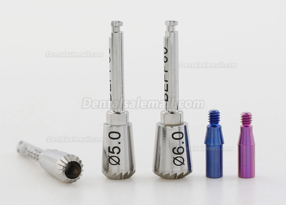 Dental Implant Bone Profiler 4.0 5.0 6.0 & Guide Screw Kit